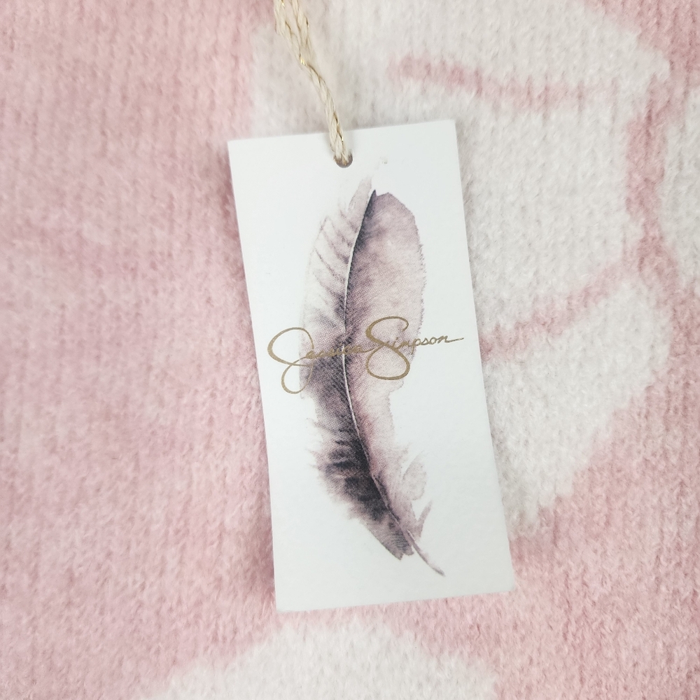 Pink BOW Knit Sweater Coquette Balletcore Soft Girl White Detail Cozy Feminine - Picture 4 of 11